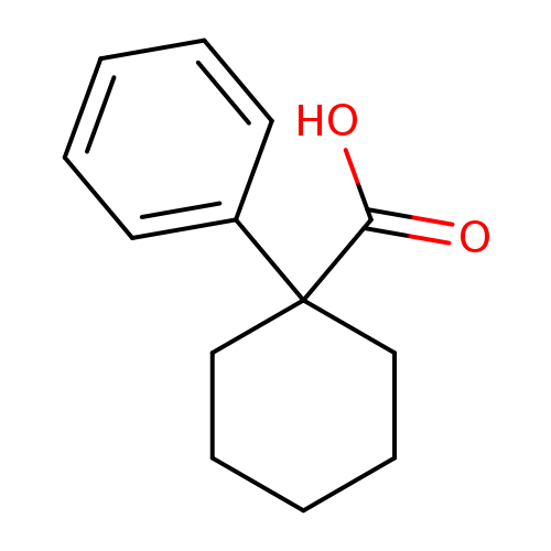 OC(=O)C1(CCCCC1)c1ccccc1