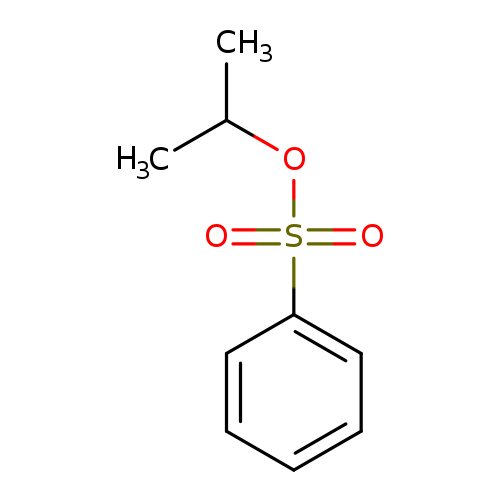 CC(OS(=O)(=O)c1ccccc1)C