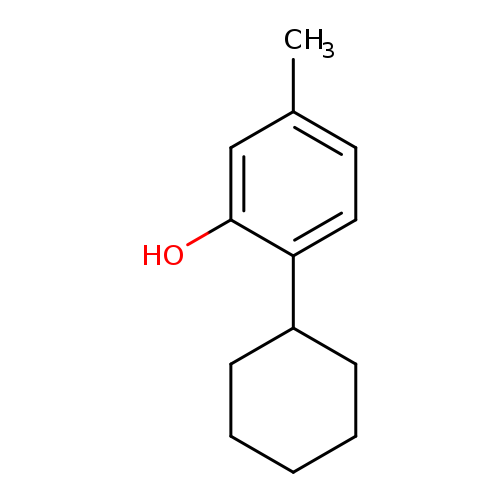 Cc1ccc(c(c1)O)C1CCCCC1