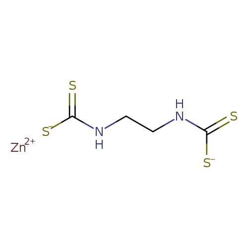 [S-]C(=S)NCCNC(=S)[S-].[Zn+2]