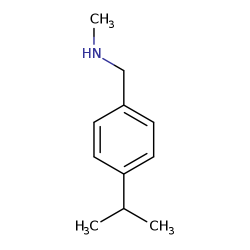 CNCc1ccc(cc1)C(C)C
