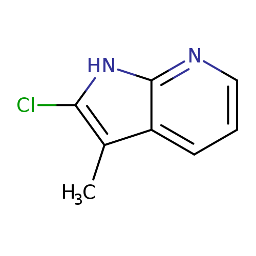 Clc1[nH]c2c(c1C)cccn2