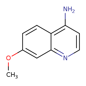 COc1ccc2c(c1)nccc2N