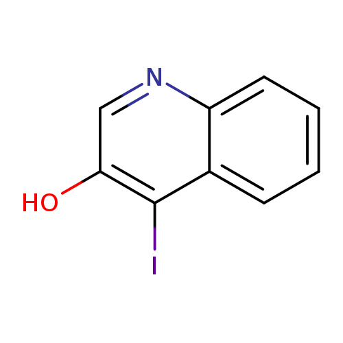 Oc1cnc2c(c1I)cccc2
