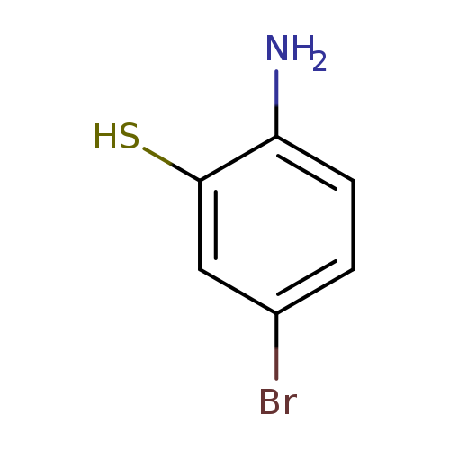 Brc1ccc(c(c1)S)N