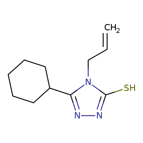 C=CCn1c(nnc1S)C1CCCCC1