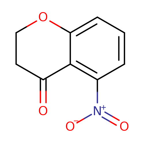 O=C1CCOc2c1c(ccc2)[N+](=O)[O-]