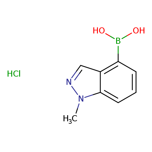 OB(c1cccc2c1cnn2C)O.Cl