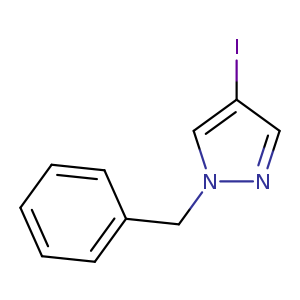 Ic1cnn(c1)Cc1ccccc1