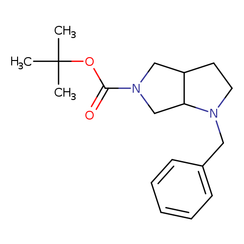 O=C(N1CC2C(C1)N(CC2)Cc1ccccc1)OC(C)(C)C