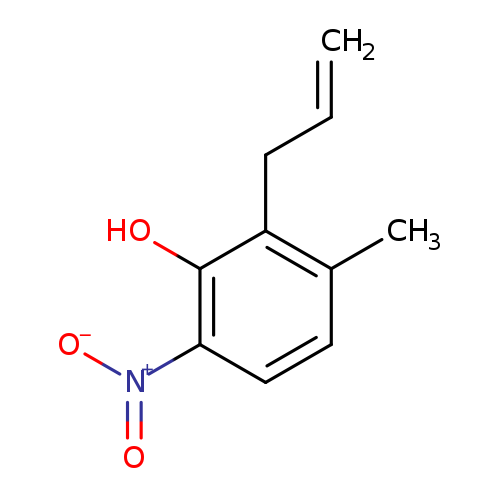 C=CCc1c(C)ccc(c1O)[N+](=O)[O-]