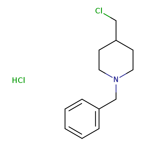ClCC1CCN(CC1)Cc1ccccc1.Cl