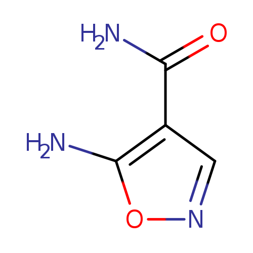 NC(=O)c1cnoc1N