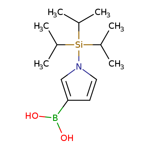 OB(c1ccn(c1)[Si](C(C)C)(C(C)C)C(C)C)O