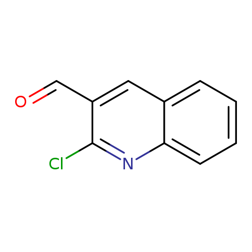 O=Cc1cc2ccccc2nc1Cl