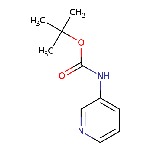 O=C(OC(C)(C)C)Nc1cccnc1