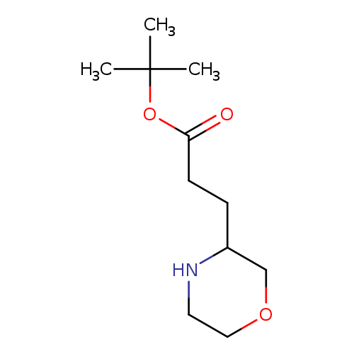 O=C(OC(C)(C)C)CCC1COCCN1