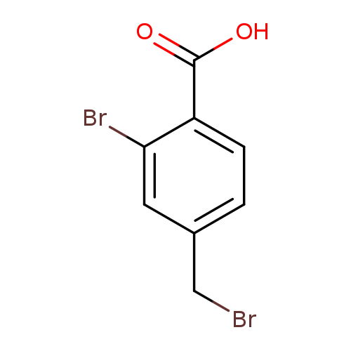 BrCc1ccc(c(c1)Br)C(=O)O