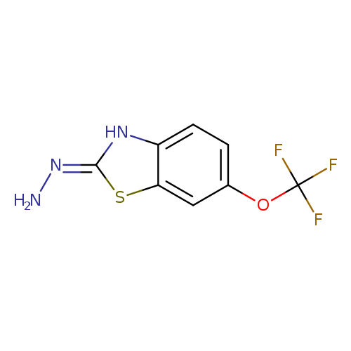 N/N=c1/[nH]c2c(s1)cc(cc2)OC(F)(F)F