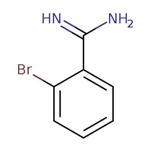 NC(=N)c1ccccc1Br