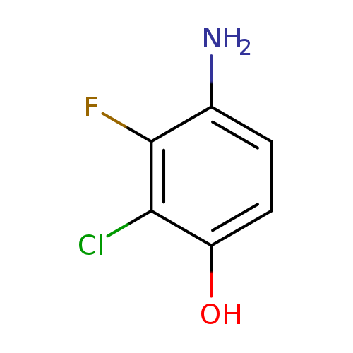 Nc1ccc(c(c1F)Cl)O