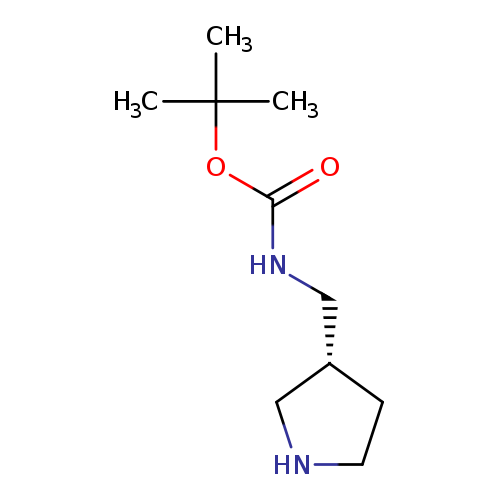 O=C(OC(C)(C)C)NC[C@H]1CNCC1