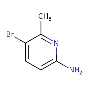 Nc1ccc(c(n1)C)Br
