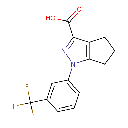 OC(=O)c1nn(c2c1CCC2)c1cccc(c1)C(F)(F)F