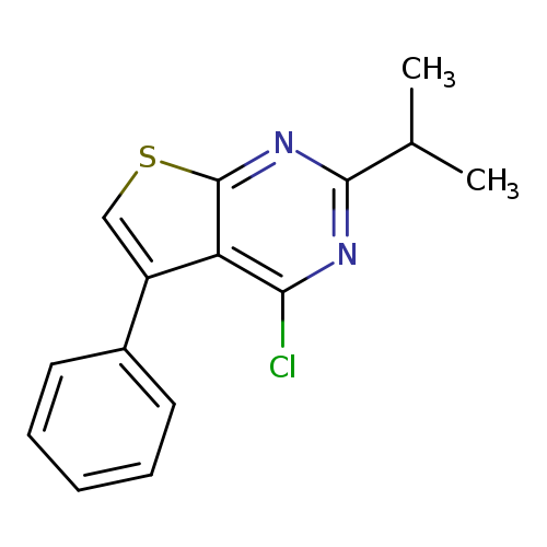CC(c1nc(Cl)c2c(n1)scc2c1ccccc1)C