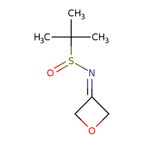 CC(S(=O)N=C1COC1)(C)C