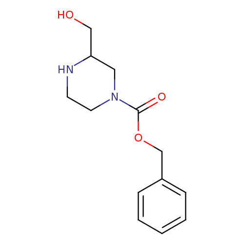 OCC1NCCN(C1)C(=O)OCc1ccccc1