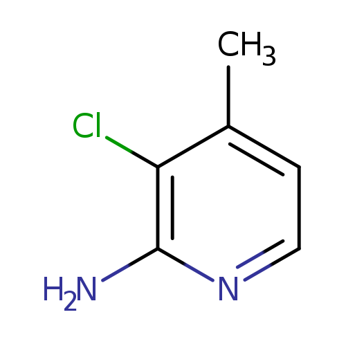 Cc1ccnc(c1Cl)N