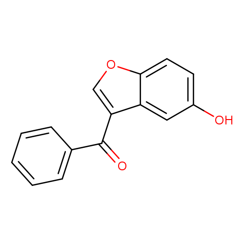 Oc1ccc2c(c1)c(co2)C(=O)c1ccccc1