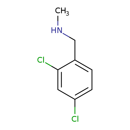 CNCc1ccc(cc1Cl)Cl