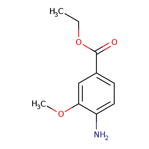 CCOC(=O)c1ccc(c(c1)OC)N