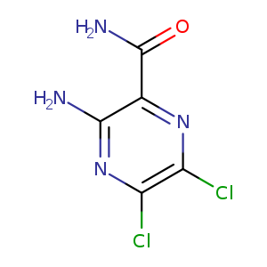 NC(=O)c1nc(Cl)c(nc1N)Cl