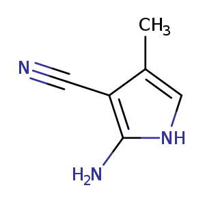 N#Cc1c(N)[nH]cc1C