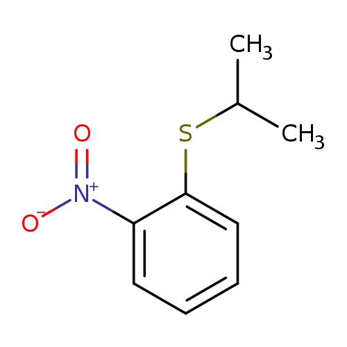 CC(Sc1ccccc1[N+](=O)[O-])C