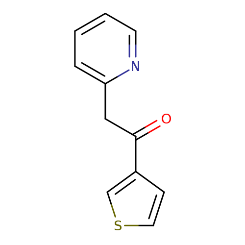 O=C(c1cscc1)Cc1ccccn1