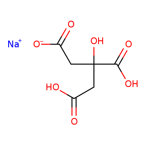 [O-]C(=O)CC(C(=O)O)(CC(=O)O)O.[Na+]