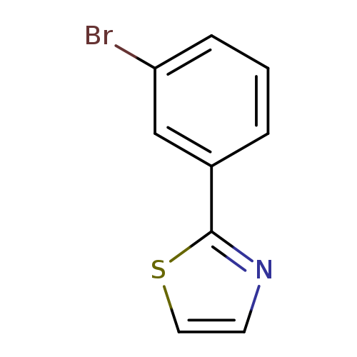 Brc1cccc(c1)c1nccs1