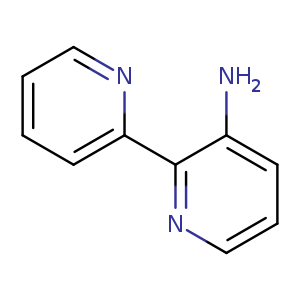 Nc1cccnc1c1ccccn1