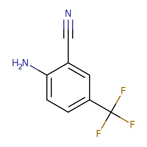 N#Cc1cc(ccc1N)C(F)(F)F