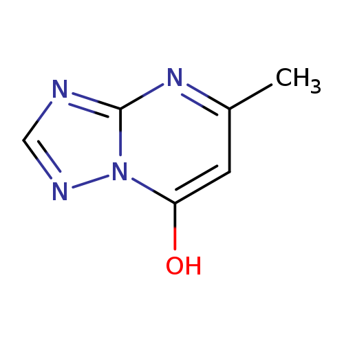 Cc1cc(O)n2c(n1)ncn2