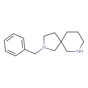 C1CCC2(CN1)CCN(C2)Cc1ccccc1