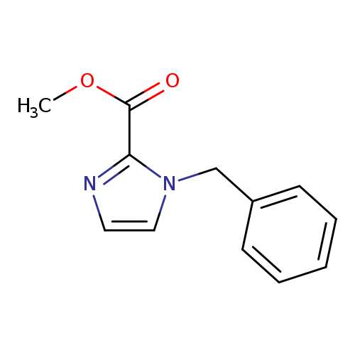 COC(=O)c1nccn1Cc1ccccc1