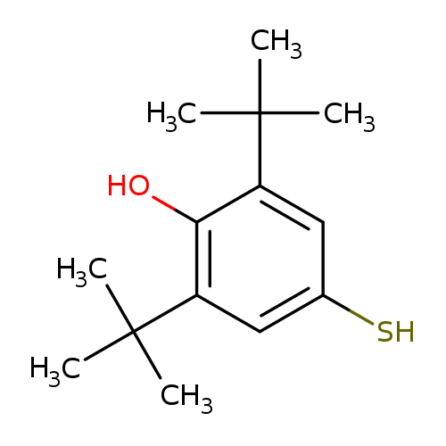 Sc1cc(c(c(c1)C(C)(C)C)O)C(C)(C)C
