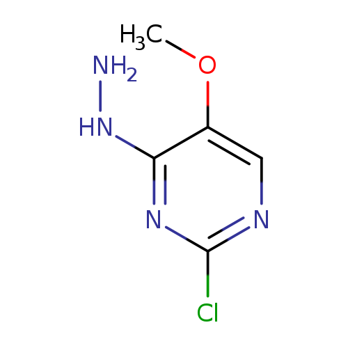 COc1cnc(nc1NN)Cl