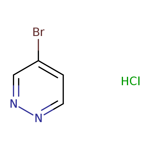 Brc1ccnnc1.Cl