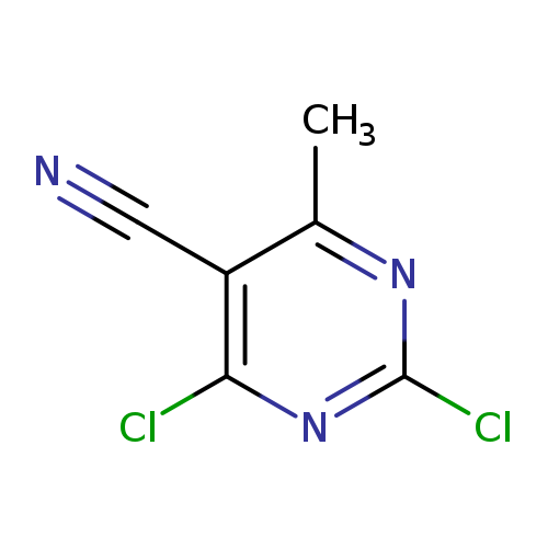 N#Cc1c(C)nc(nc1Cl)Cl